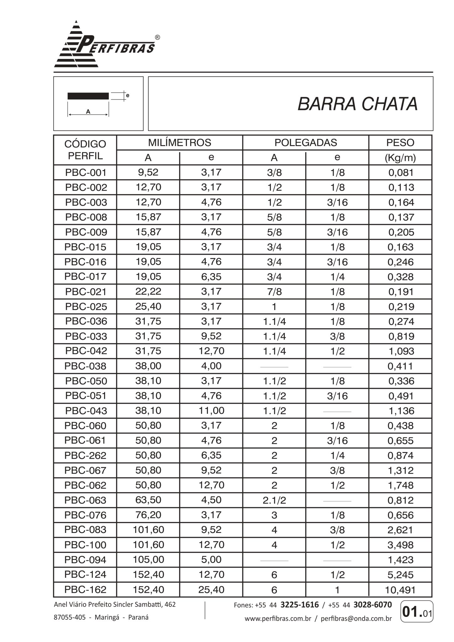 BARRA CHATA